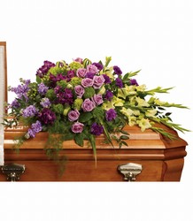 Reflections of Gratitude Casket Spray In Waterford Michigan Jacobsen's Flowers